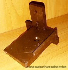 Держатель универсального порога, 60 мм, коричневый
