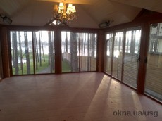 Теплое остекление террасы