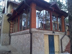 Раздвижные алюминиевые системы для остекления террас, серия PR-26, Profilco (Греция)