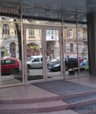 Алюминиевые двери 800х2100 из теплого профиля Profilco (Греция), серия PR-63