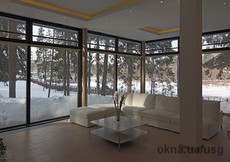 Панорамное остекление коттеджей