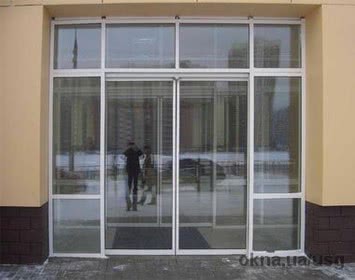 Раздвижные стеклянные двери