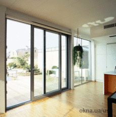 Теплые раздвижные алюминиевые системы