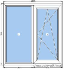 Окно в панельный дом