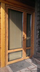 Входные двери из термоизолированного алюминия.