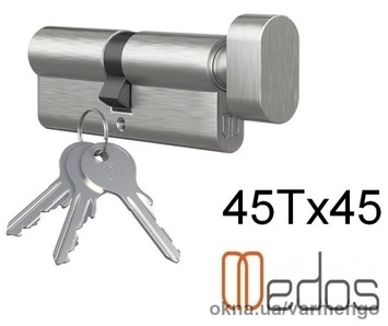 Цилиндр замка с воротком 45Т-45 Medos (Польша).