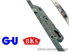 Замок дверной реечный G-u Europa R4 с защёлкой.