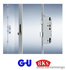 Замок дверной реечный G-u Secury R4 с роликом.