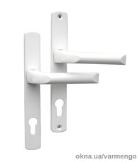 Дверные ручки 28х85х220, белые Ral 9016.
