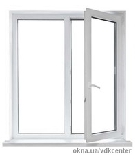 Окно двухстворчатое.
