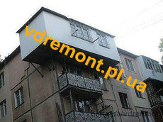 Балкон с расширением