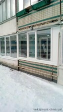 Балкон в чешкском проекте. Теплые окна KBE. — Вікна Експрес Балкон в чешкском проекте. Теплые окна KBE. — Вікна Експрес
