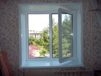 Окно в кухню Днепровский район кирпичный дом