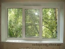 Теплое трехстворчатое окно в Вашу спальню