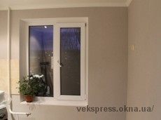 Вікно двостулкове Rehau Euro 60 в спальню