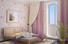 Балконні двері до дитячої кімнати