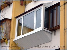 Лоджия с выносом.