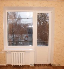 Теплий балконний блок.