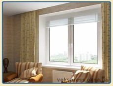 Дуже тепле та доступне вікно до приватного будинку