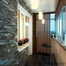 Скління однокімнатної квартири.