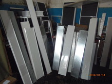 Отливы коричневые 50мм