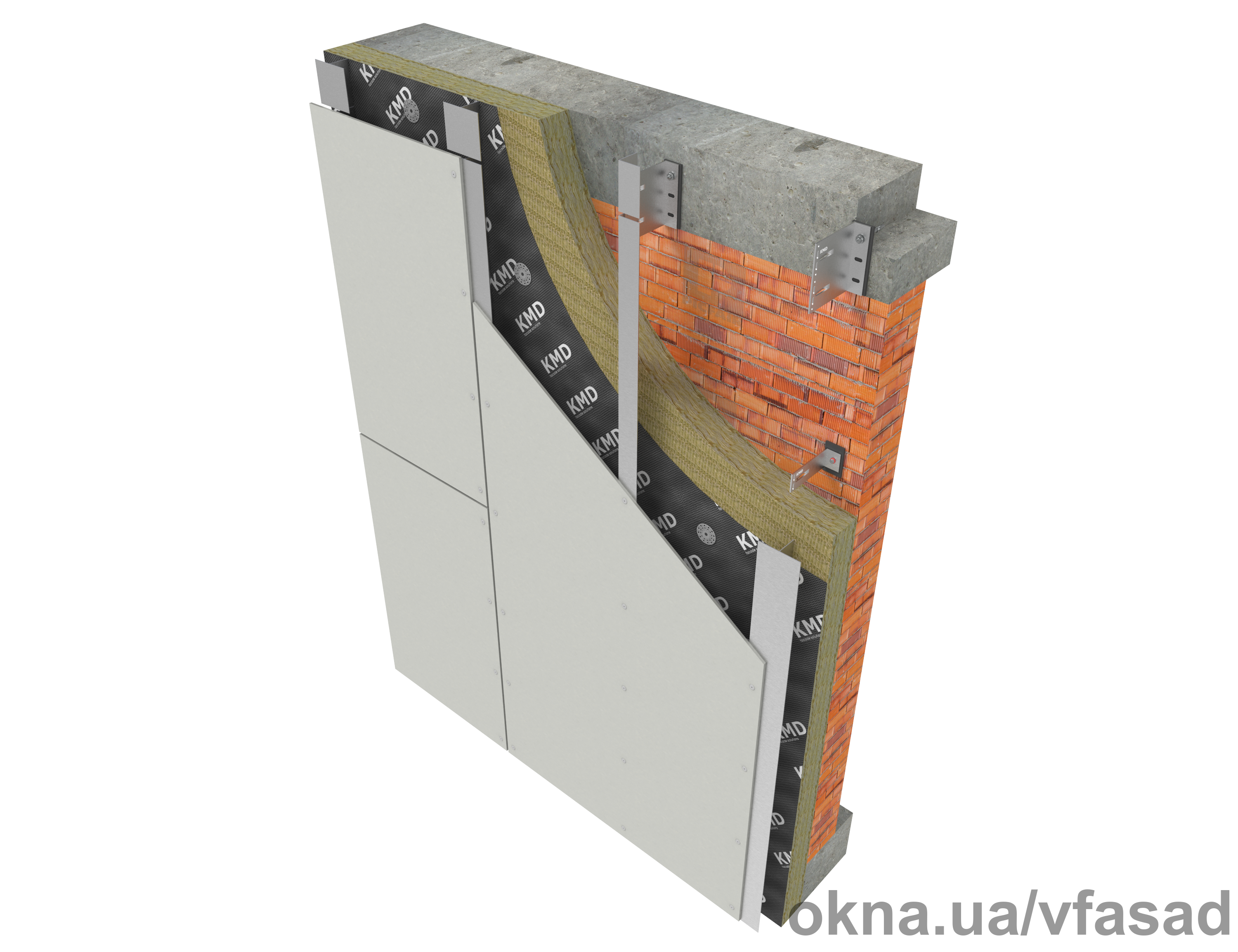 KMD.VF Підконсрукція для фіброцементу