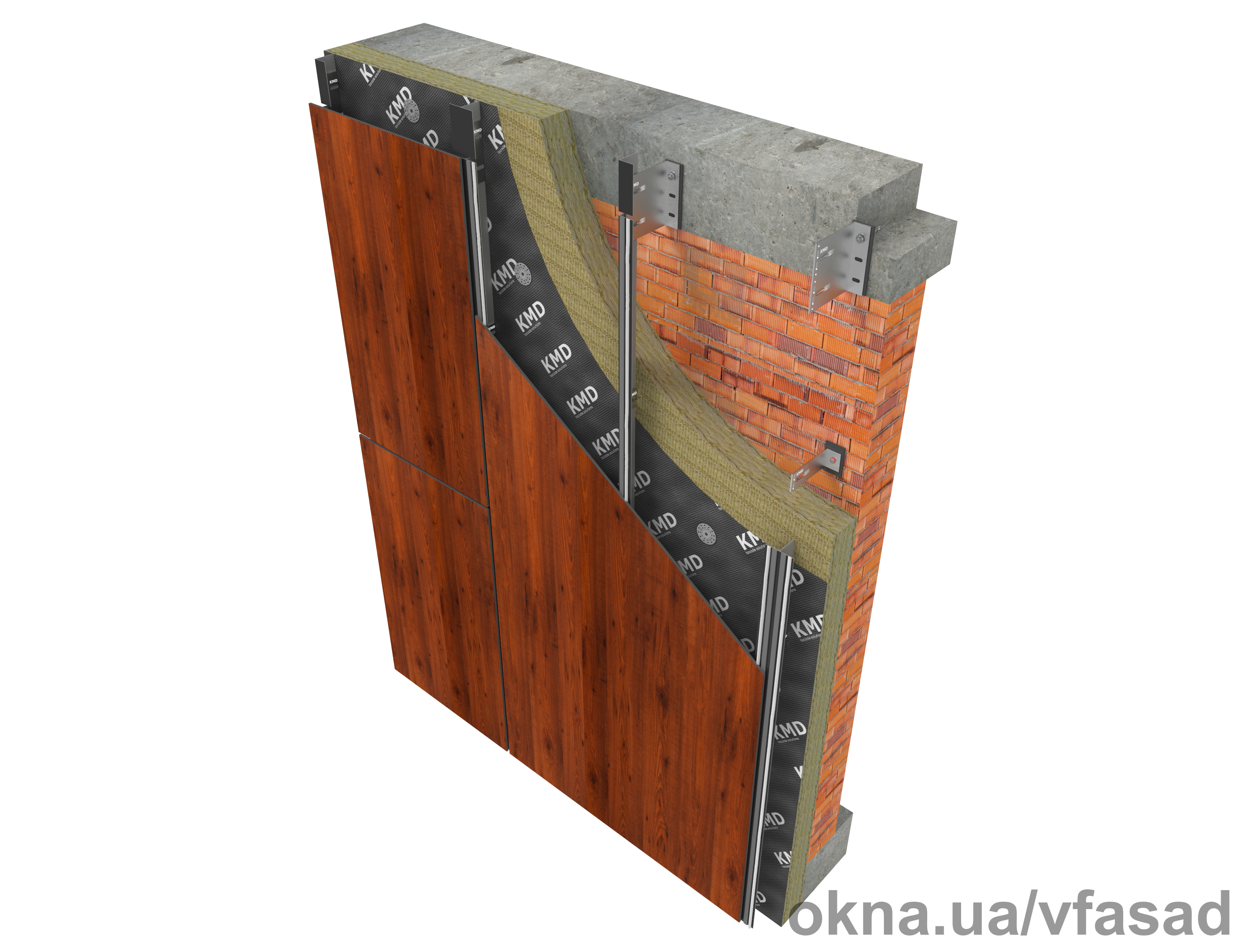 KMD.VF Підконструкція для HPL панелей