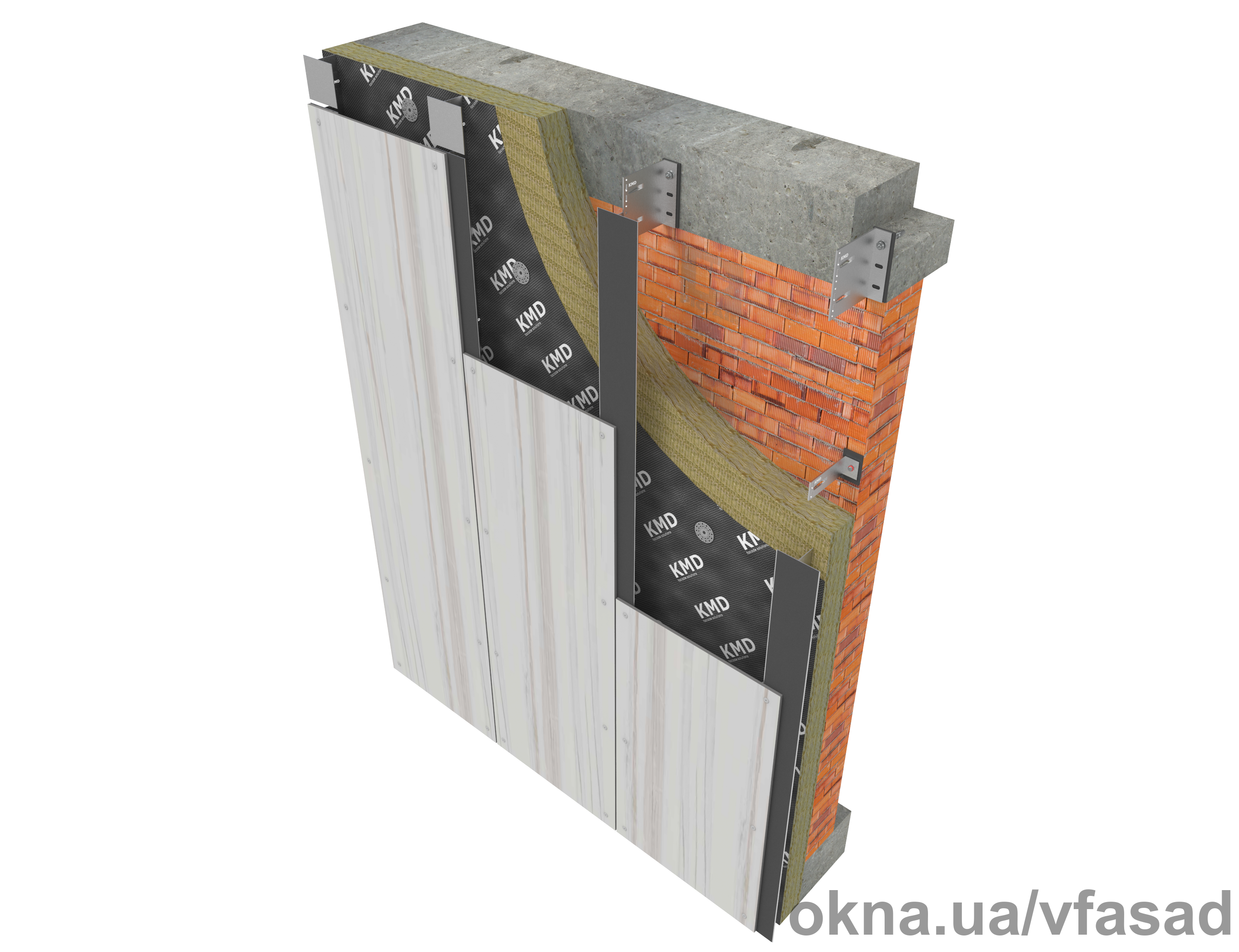 KMD.VF Підконструкція для тонколистової кераміки