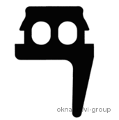 Уплотнитель дверного порога (низ двери)