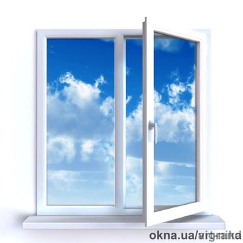 вікно для будинка підввищеного енергозберігання 1300-1300