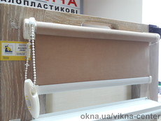 Тканевые роллеты (рулонные шторки) открытая система