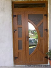 Двері металопластикові, серія нестандарт