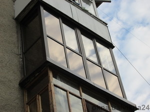 Балконная рама в Ивано-Франковске &mdash; 