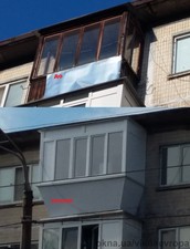 Балкон на улице Курнатовского 11 — Vikna po-yevropeys'ky Балкон на улице Курнатовского 11 — Vikna po-yevropeys'ky