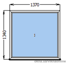 Окно 1370*1340 Viknaland