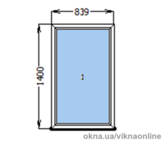Готовое пвх-окно по доступной цене