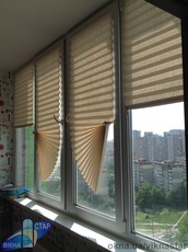 Плиссированные жалюзи «Redi Shade» 910х1810