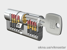Надежный немецкий цилиндр Winkhaus Х-pert 45/45 ключ ключ
