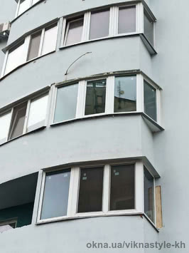 Рама на стандартний балкон у панельному будинку 2023 рік