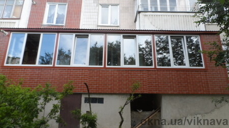 Балкон на 1-му поверсі