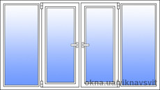 Лоджия Rehau E60