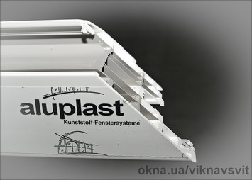 Вікно для вітальні Almplast