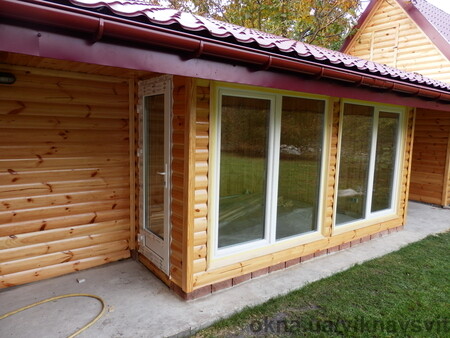 засклення дачного будиночку