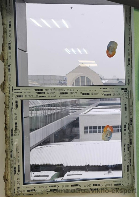 Installation of windows profile REHAU EURO 70