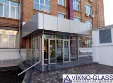 Стеклянные алюминиевые фасады