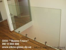 Стеклянные перила