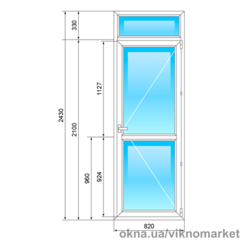 Двері Decco 71 820x2430
