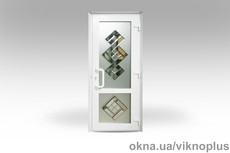 Двери входные Euroline белые