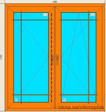 Вам отличное, тёплое окно в спальню. 1400*1500