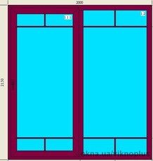 Тёплая раздвижная система в Ваш дом. 2050*2150